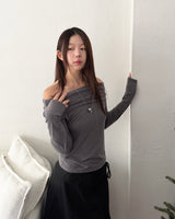 Chrome Spere Slide Necklace