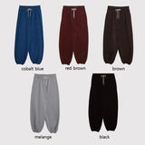 Teddy Bear Patch Training Jogger Pants (10color)