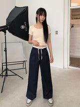 モダルUネックTシャツ (4C)