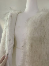 Rokina Eco Fur Jacket (White)