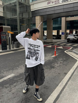 マルチピグメントバミューダパンツ