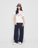 25FW WOMAN HEART DOUGHNUT SHORT SLEEVE T-SHIRT