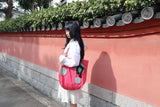 【MADE】 Dot Pocket Bag - Pink L