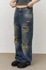 Hike Damage Denim