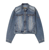 Lundy Dekki Biker Denim Jacket