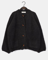 Poban Pocket Wood Duffle Knit Cardigan