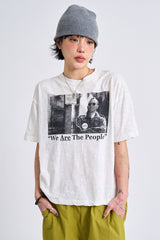 Vintage taxi slap crop tee