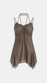 Emina Beaded Strap Dress
