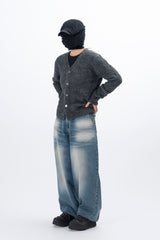 Giovan Wool Buckle Cardigan