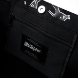 Barb Wire Totebag Black