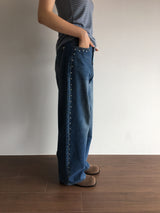 ビリースタッドワイドデニム