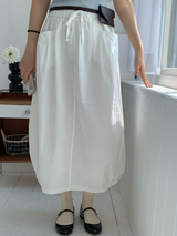 パンプキンバルーンポケットロングスカート
