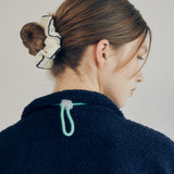 TERRY LINE SCRUNCHIE (CREAM)