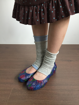 Tium Flower Jelly Shoes (2color)