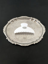 Silver accent hair claw