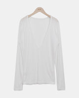 カゼル ディープ Vネック ロングスリーブ Tシャツ