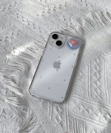 Heartbeam resin phone case