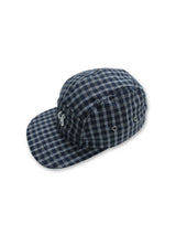 CHECKERED CAMPCAP(NAVY)