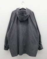 Shearling Overfit Cotton Field Jacket (2 Colors)