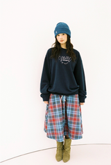 アイラブスシクルーネック - ネイビー