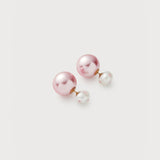Ashore Earrings, Light Pink