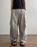 Ripple Pintuck Nylon pants