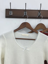 Cozy Ribbon Sweater(3 colors)