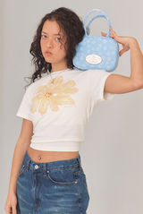 Lumpy Bumpy Totebag Sky Blue