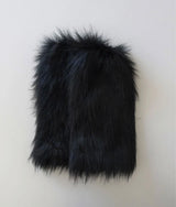ファーレッグウォーマー(WHITE, BLACK 2COLORS!)