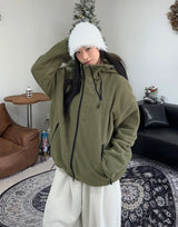 Railey Zipper Fleece Jumper