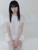 HIDDEN PRINT REGULAR T (WHITE)