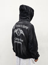 VENTIQUE ダークナイトウォッシングフーディー 1colors