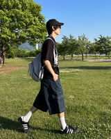 Cyven Cargo Bermuda Denim Pants