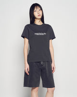 26SS WOMAN DUST BLUR SHORT SLEEVE T-SHIRT