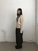 ツイストニットトップス (3color)