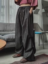 Furby Pintuck Denim String Pants