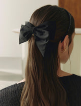 26SS★ Colombe d'Or Unbalance Ribbon Tail Hair Pin