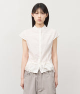(W) Cake Pocket Slim Shirt