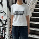 Collaboration Over Size T-shirt WHITE | Creepy Nuts × CROOZ