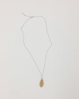 Long & Lean Amber Necklace (1color)