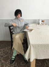 HIGH-NECK SWEAT JACKET