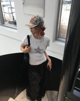 レオパードスターTシャツ