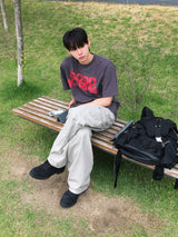 カルマロゴオーバーサイズ半袖Tシャツ 3C