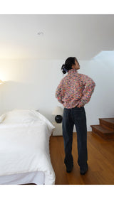 CANDY handmade sweater (with beanie)