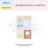 Stationery memo