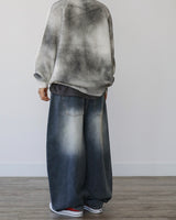 CROSS DEEP DENIM PANTS LB