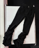 ロングレッグシャーリングシルエットパンツ