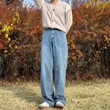 Semi-Wide Side Banding Denim