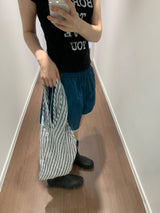 Clear Stripe Shoulder Bag (3color)
