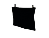 (65% COTTON/INNER ITEM) ベーシックストレッチリブアシンメトリークロップチューブトップ - 2 COLOR